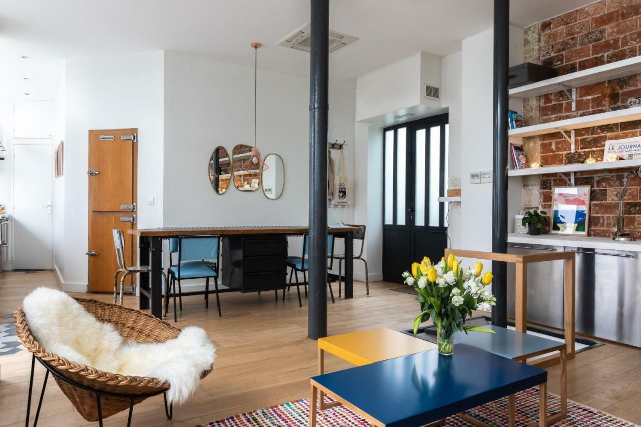 شقة Fabulous Design Loft - High Marais/Republique باريس المظهر الخارجي الصورة